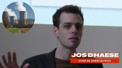 Middaglezing door Jos D'Haese over de energiecrisis