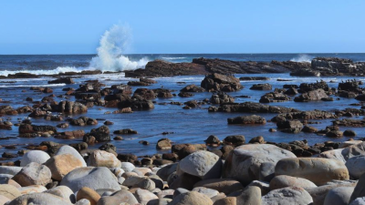 Cape of Good Hope, where the Atlantic and Indian Oceans meet.