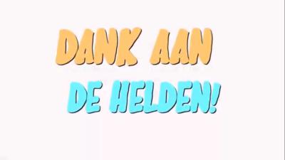Dank aan onze helden