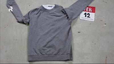 Heater off sweater on